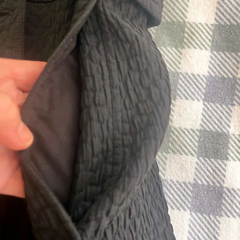 Jill McGowen Black Button-Up Coat - Picture 6 of 12